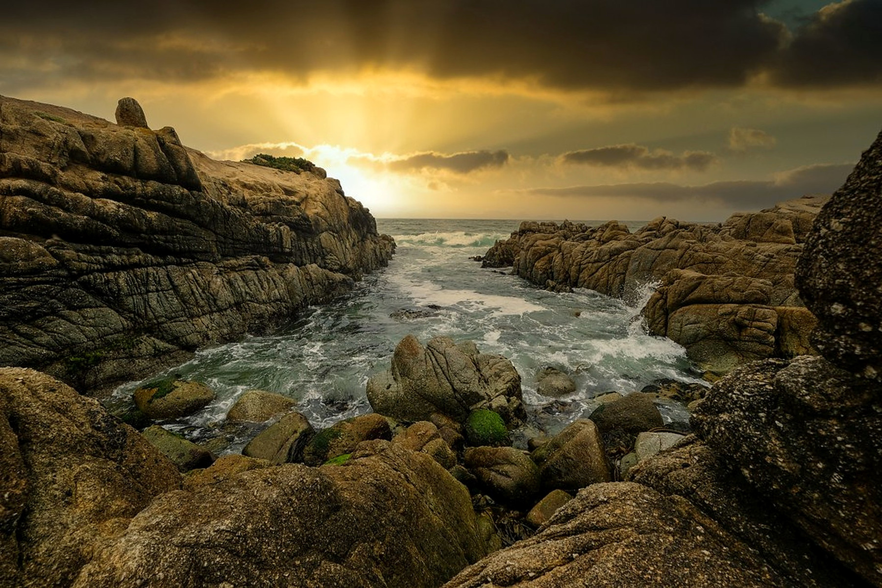Rocky coast